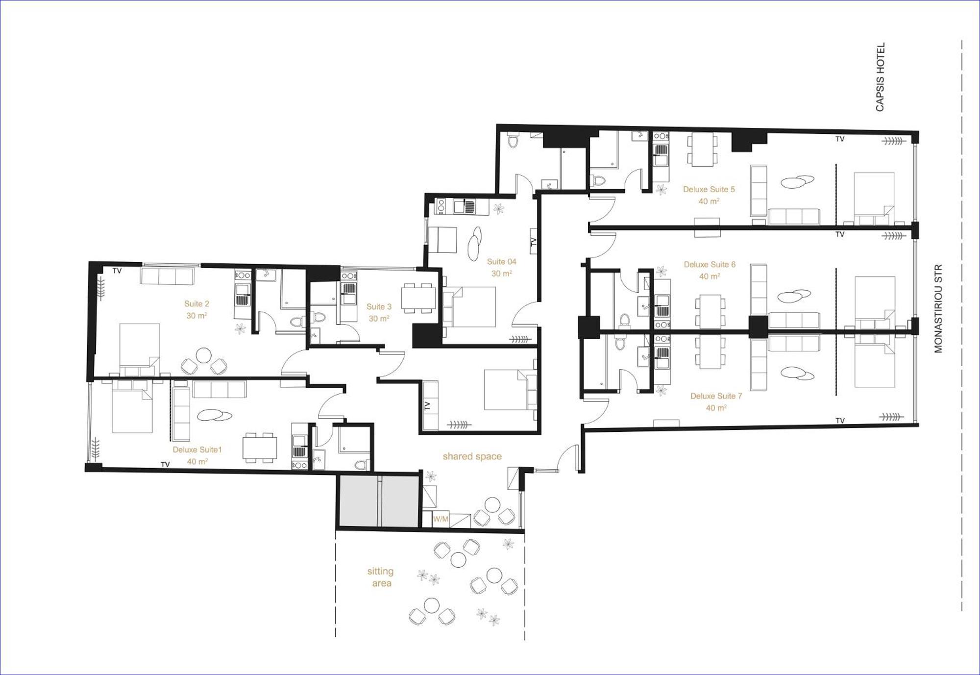Boho Central Suites เทสซาโลนิกิ ภายนอก รูปภาพ